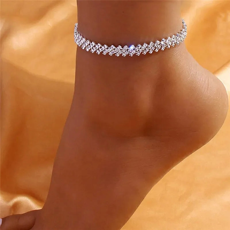 Iced Out Anklet