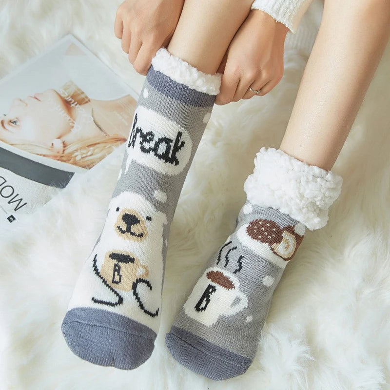 Winter Warm Floor Socks