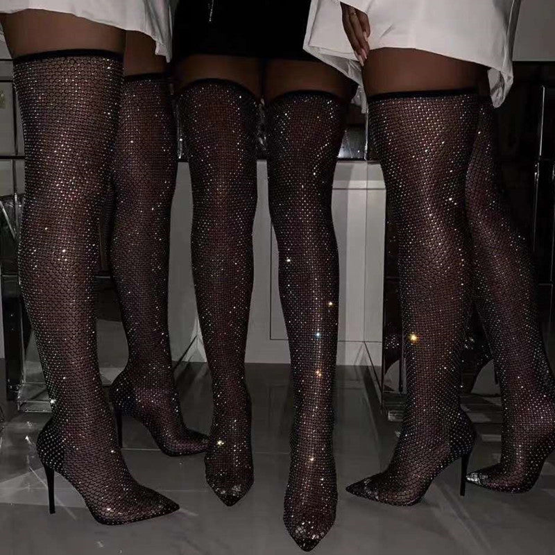 Glitter Boots