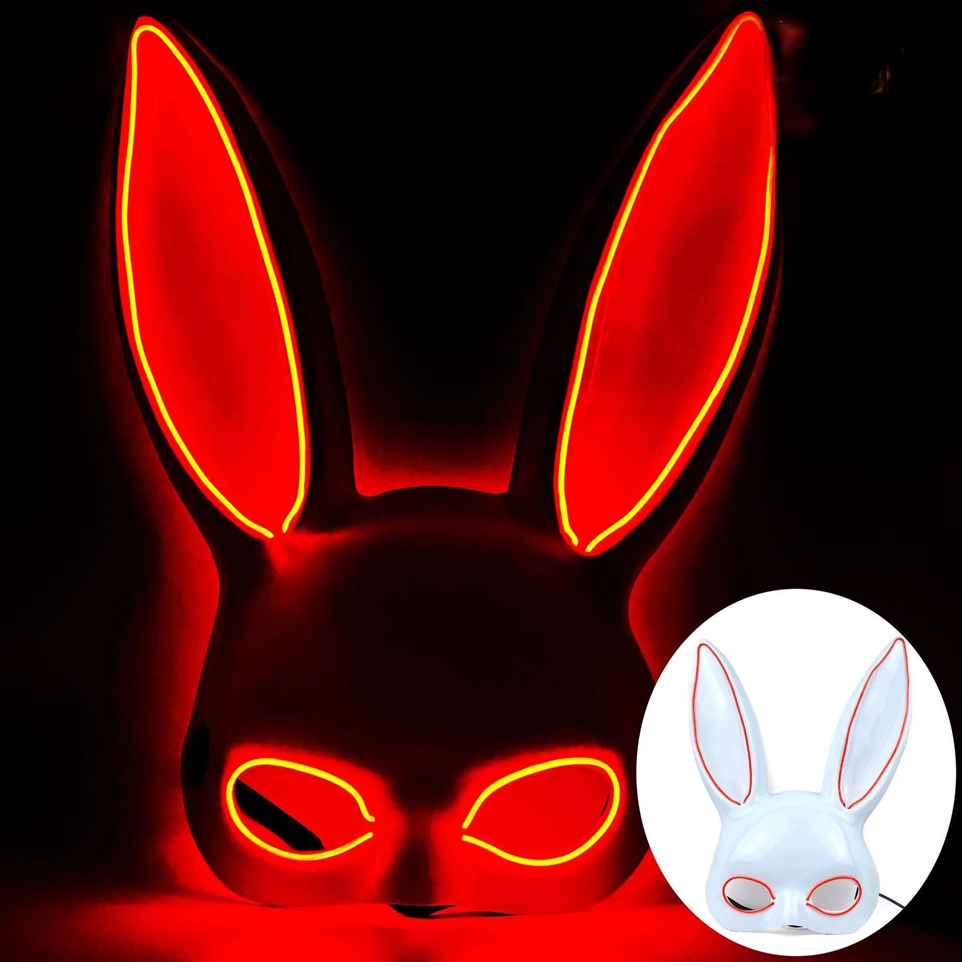 LED Bunny Mask