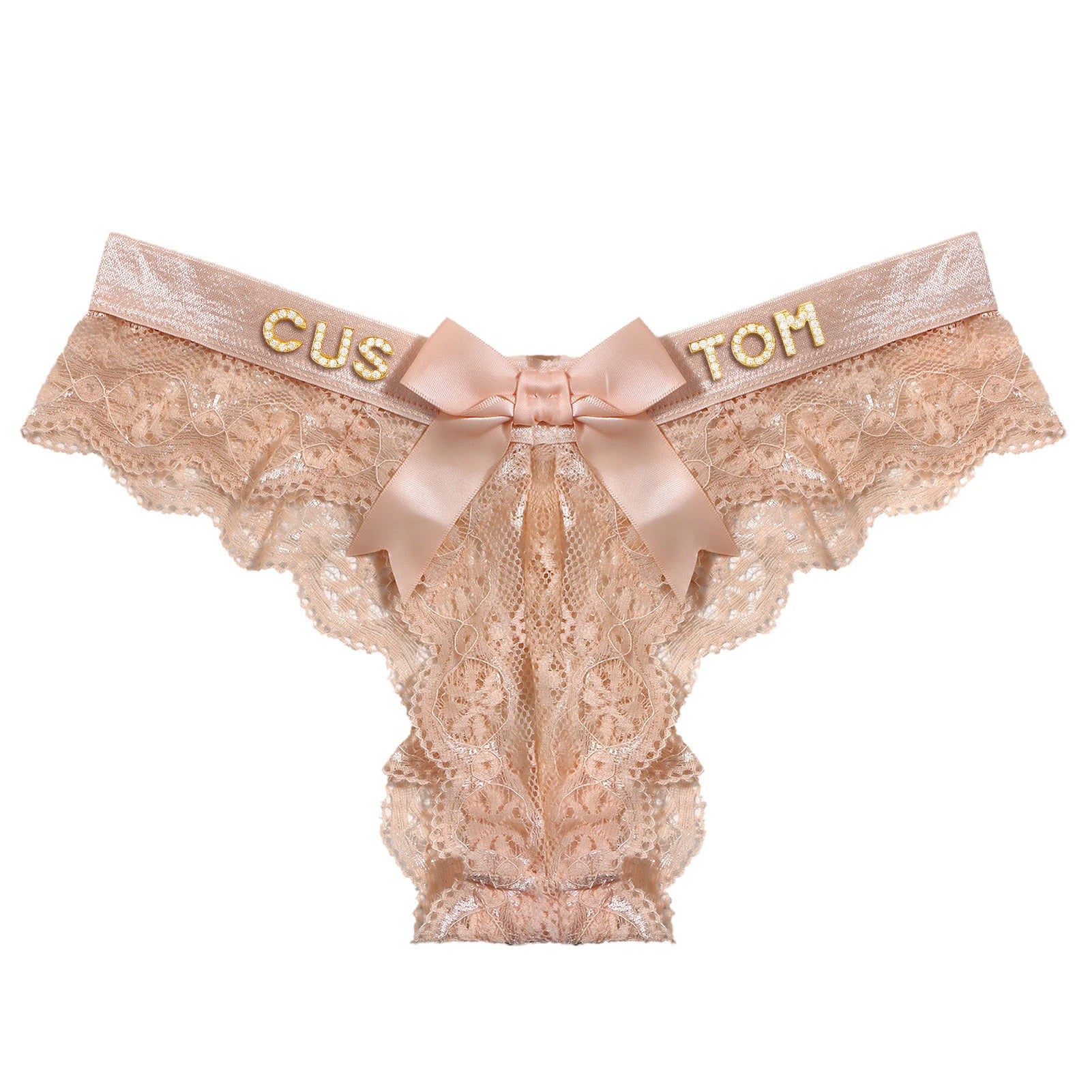 Personalized Bow Thong