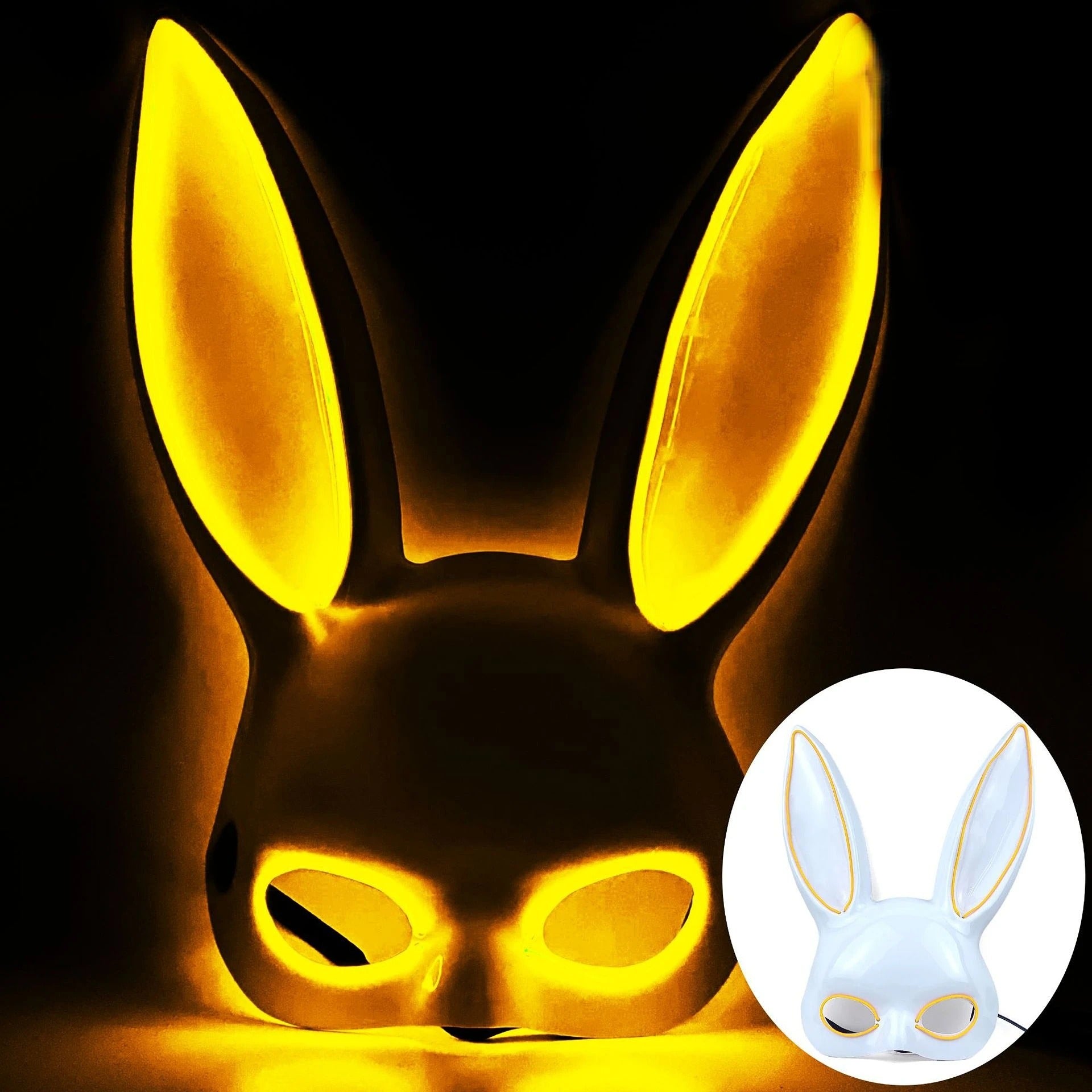 LED Bunny Mask