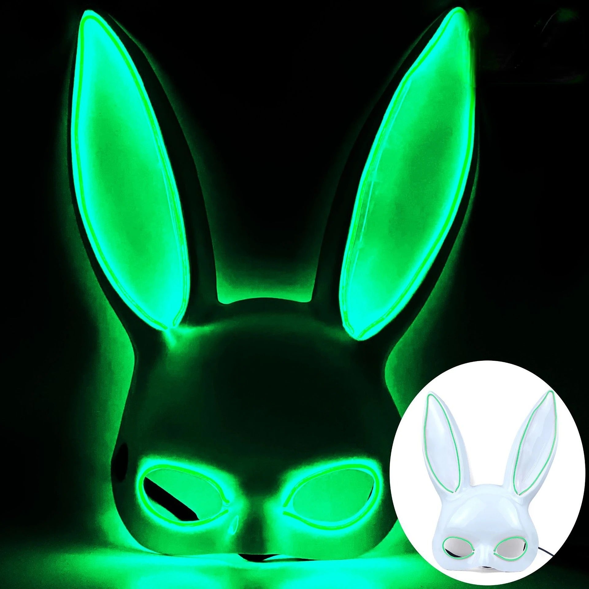 LED Bunny Mask
