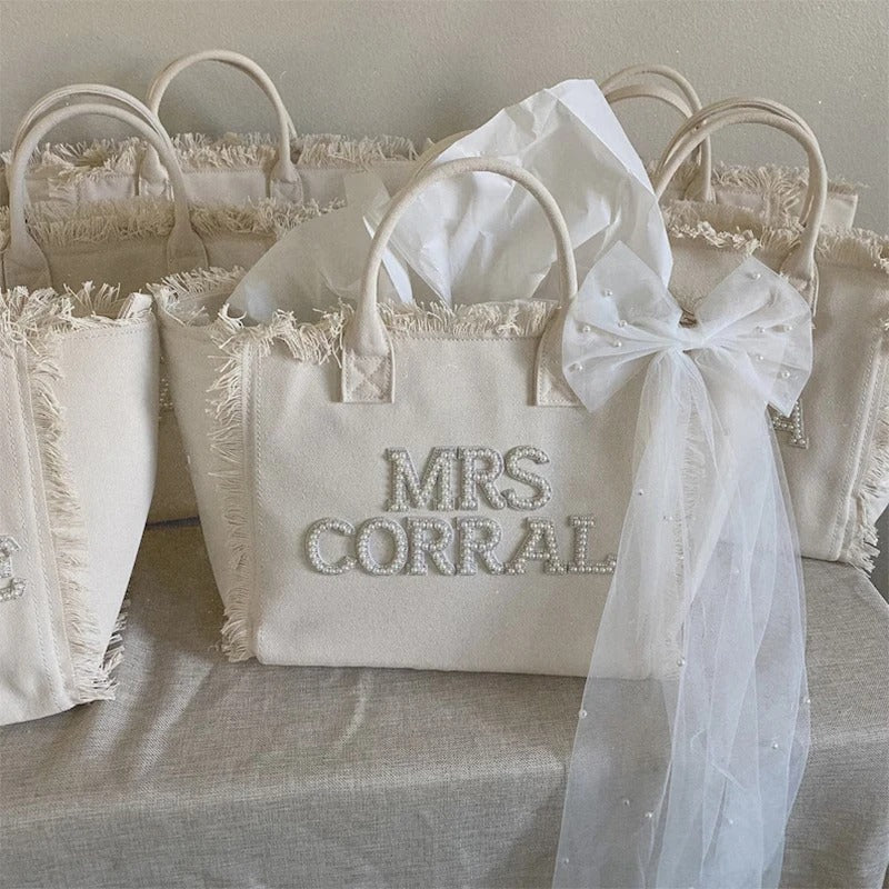 Personalized Bridal Bag