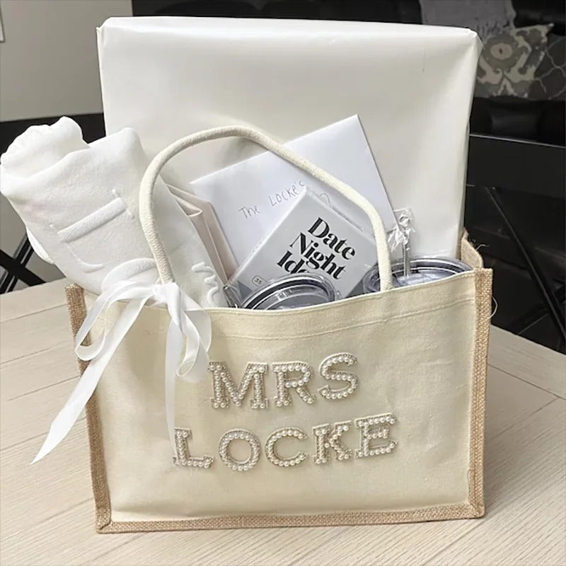 Personalized Bridal Bag