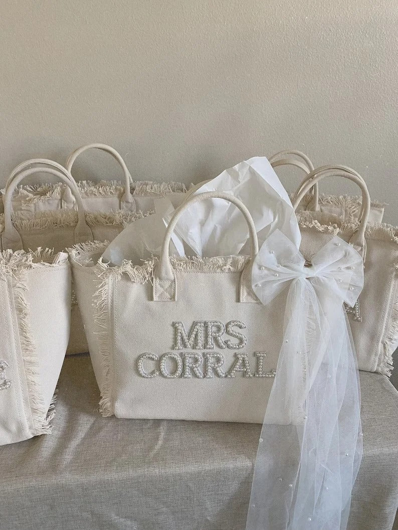 Personalized Bridal Bag