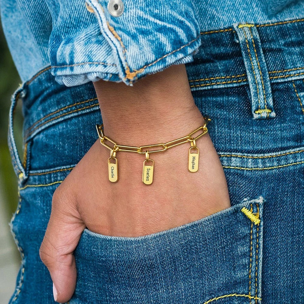 Personalized Sola Tag Bracelet