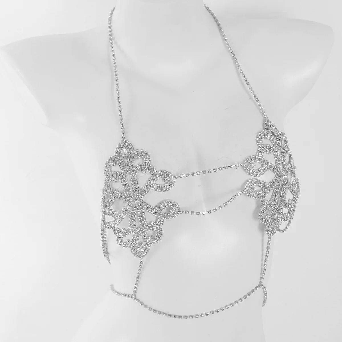 Glitter Bra & Chain