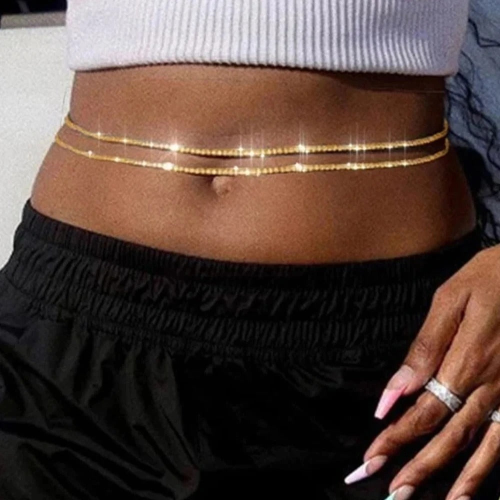 Double Row Belly Chain