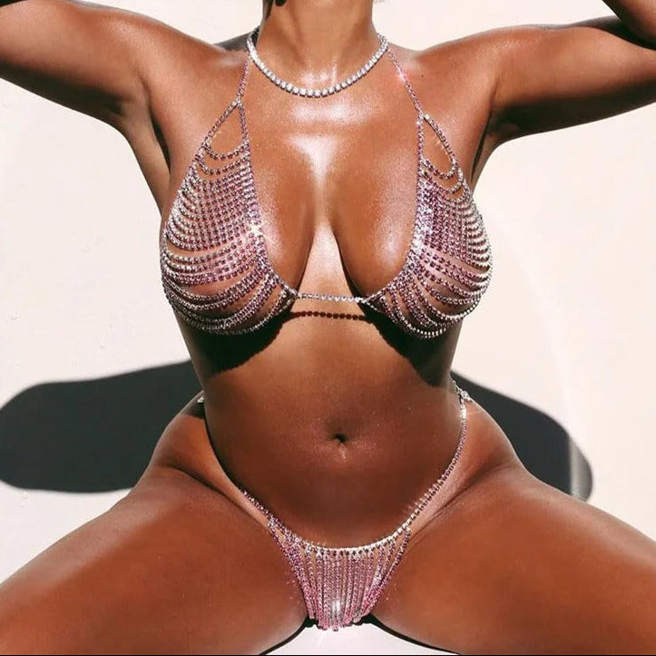 Ness - Strass Lingerie Set