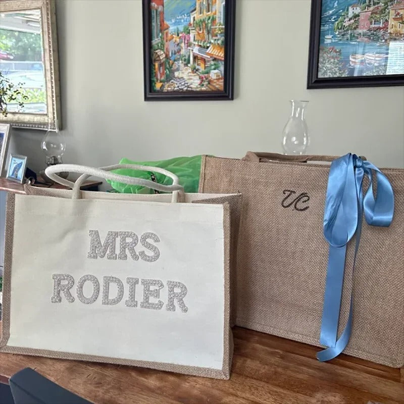 Personalized Bridal Bag