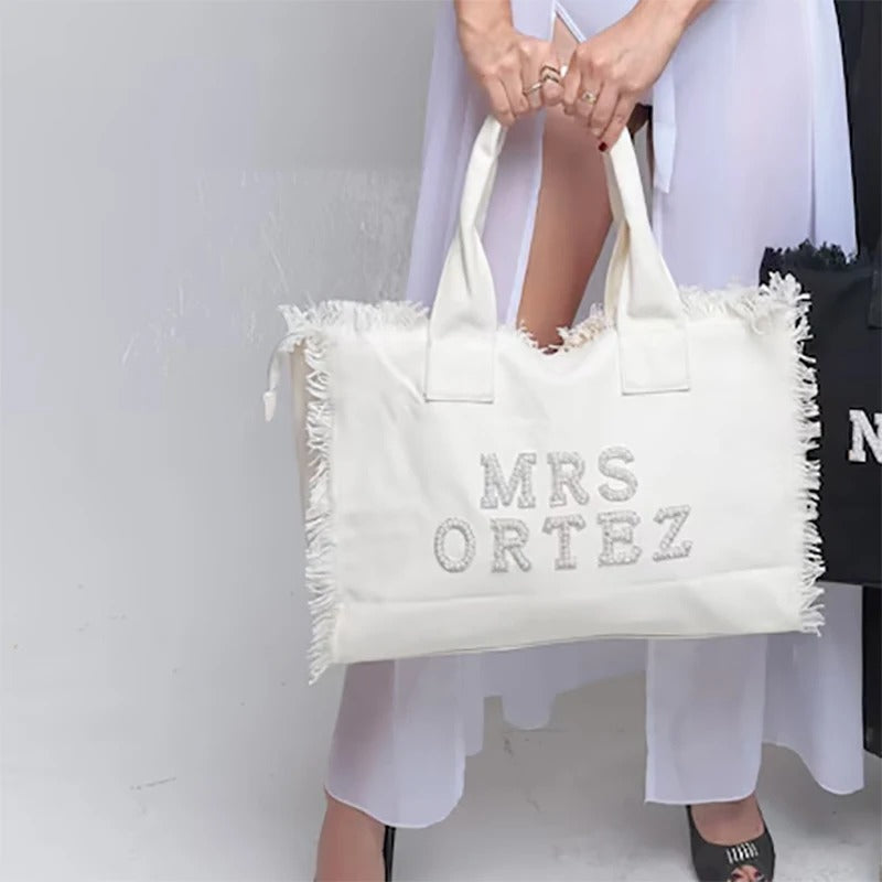 Personalized Bridal Bag