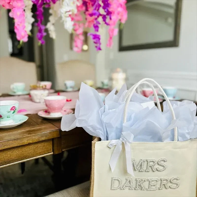 Personalized Bridal Bag