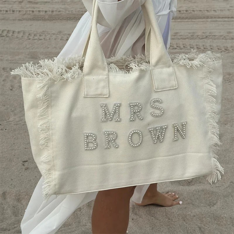 Personalized Bridal Bag