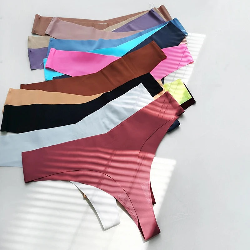 Lila Seamless Tanga