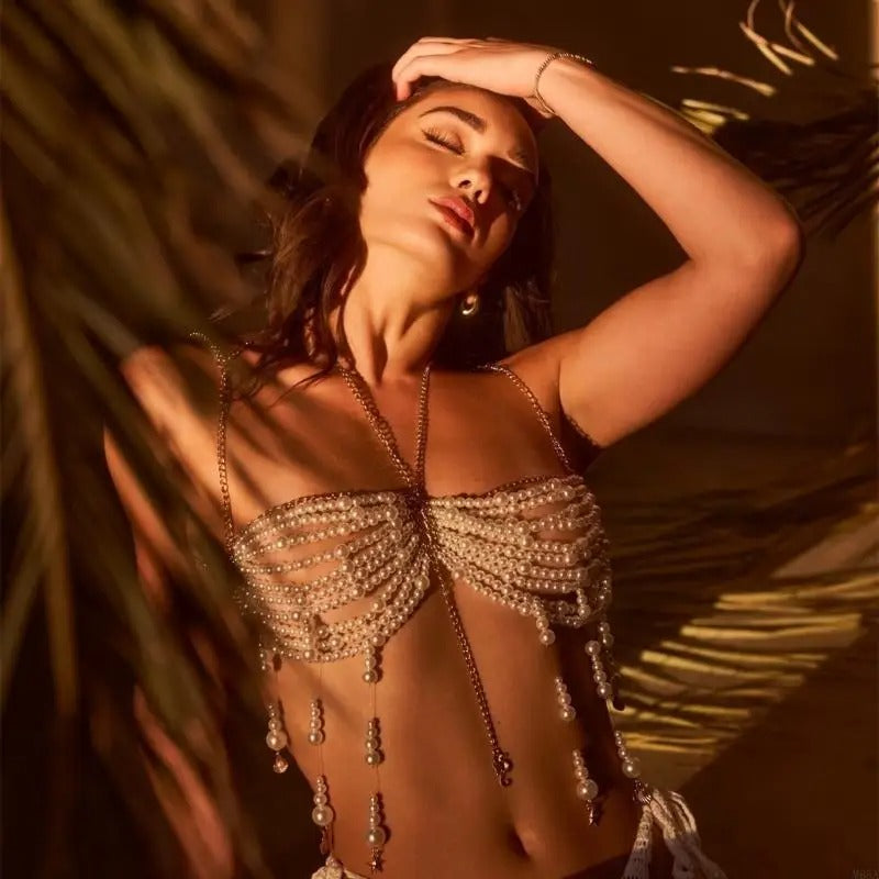 Beaded Bra