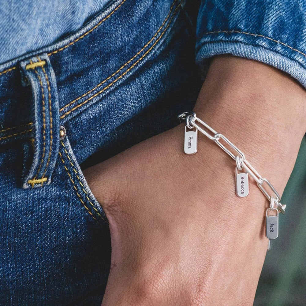 Personalized Sola Tag Bracelet