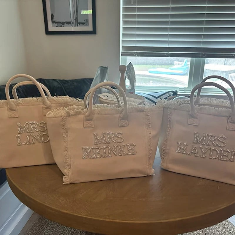 Personalized Bridal Bag