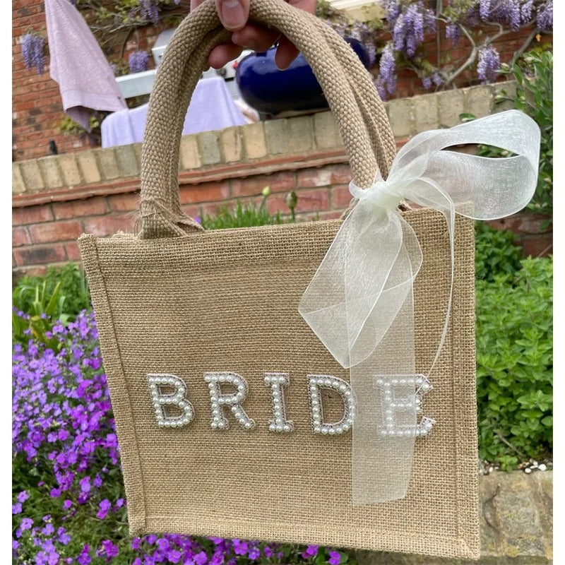Bride Jute Bag