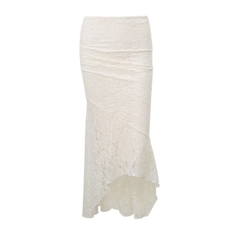 Sorella Velvet Drape Top and Mermaid Skirt Set