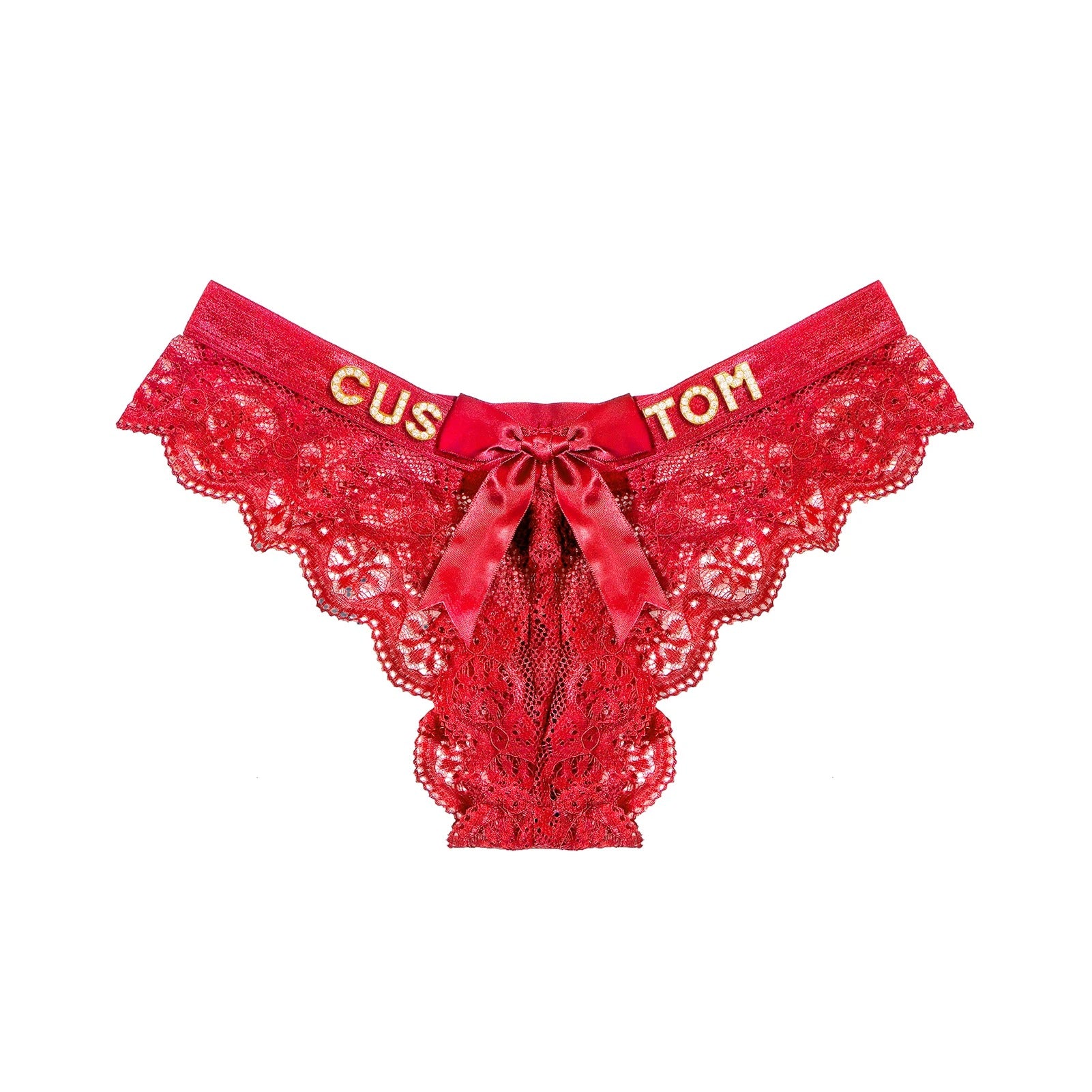 Personalized Bow Thong