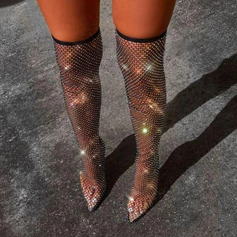 Glitter Boots